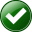 Green checkmark symbol